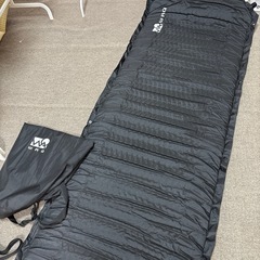 (譲渡先決定)WAQ　インフレータブル式マット　8cm ブラック の画像