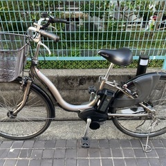 341整備済新基準良品ヤマハパスナテゥラ電動アシスト自転車 26