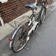 値下げしました！パナソニック24インチ電動自転車普通に乗れます