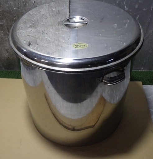 上質　巨大　ステンレス　寸胴　60㎝　お値引き可能です！　☆☆☆