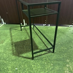 IKEA ラップトップテーブル, ブラック/ガラスの画像