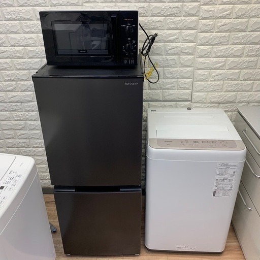 新生活3点セット‼️冷蔵庫&洗濯機&電子レンジ🌟 (新生活応援