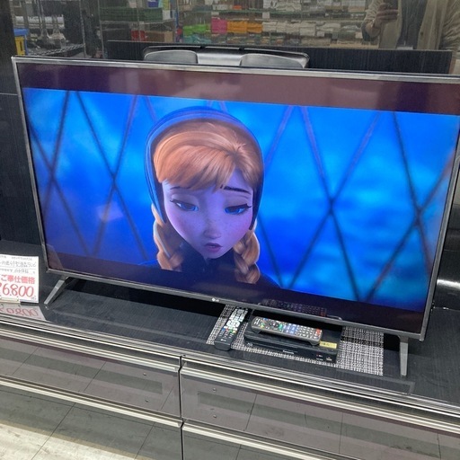 ⭐︎6ヶ月保証⭐︎LG 4Kチューナー内蔵49型液晶テレビ2019年製