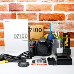 【全国送料無料】 Nikon D7100✨元箱付き✨ ハイアマチュア機 ボディ✨ 届いたらすぐに使えます✨ ニコンの画像