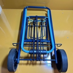 キャプテンスタッグ　キャリーカート　ネイビー