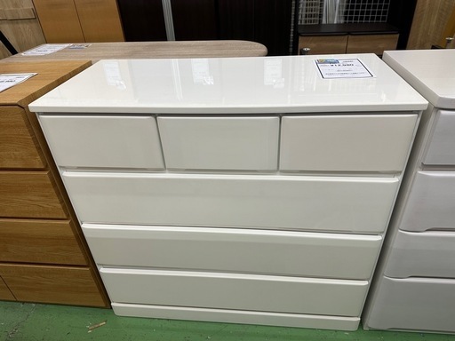 【ドリーム川西店御来店限定】4段チェスト／クリーニング済み 【2001235255600377】