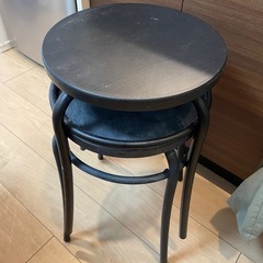【あげます】IKEA スツール2脚【DIY向け】