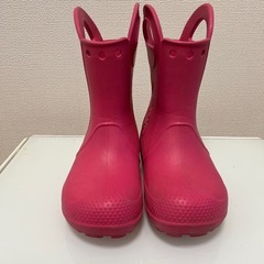 クロックス長靴17.5の画像