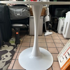 大理石調 ラウンドテーブル チューリップテーブル 600の画像