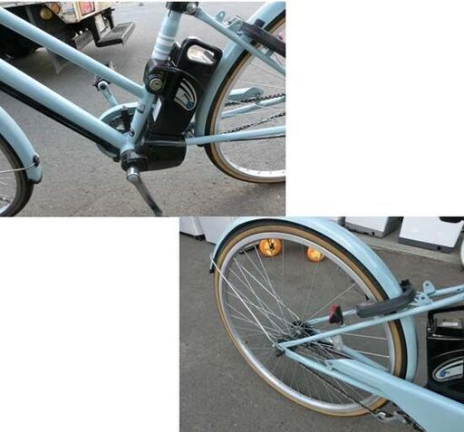 WILLA 27インチ電動自転車 6Ah TDA-704L 充電器付き 自転車 電動