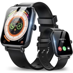 【新品】スマートウォッチ 大画面 Bluetooth5.3 メン...