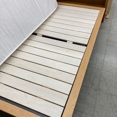 無印良品/ニトリ　シングルベッド　※キズ・汚れありの画像