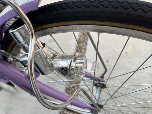 【冬バーゲン★】 マハロ子供用自転車 MAHALO パープル (mm 22インチシマノ6段変速 自転車本体