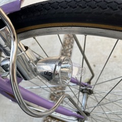 MAHALO マハロ子供用自転車 パープル 22インチシマノ6段変速 (mm