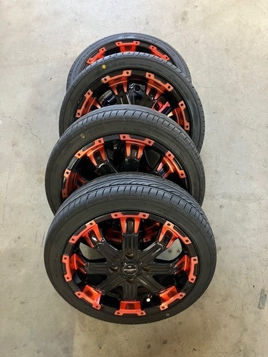 軽自動車！社外15インチタイヤAW！バリ山！