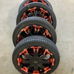 軽自動車！社外15インチタイヤAW！バリ山！