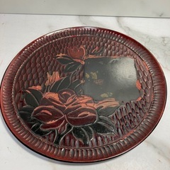 ロ 2504-742 丸盆 キズ 汚れあり