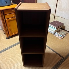 3段ボックス　細め