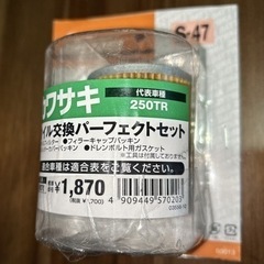 Kawasaki 250TR　オイルエレメントの画像