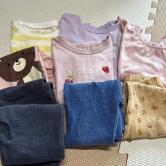 80サイズ　保育園着まとめ売り9枚