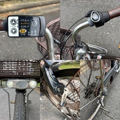 ☆電動アシスト自転車Panasonic vivi XT 26インチ☆通勤通学買い物に  
