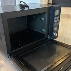 SHARP電子レンジ　MAX1000W ※底面ひび割れ有の画像