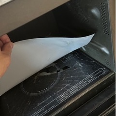 SHARP電子レンジ　MAX1000W ※底面ひび割れ有の画像