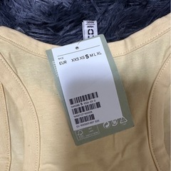 レディース タイトワンピース クリーム 新品の画像