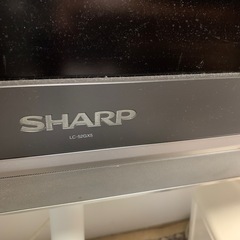 シャープ液晶テレビ　52インチ　　2008ねんの画像