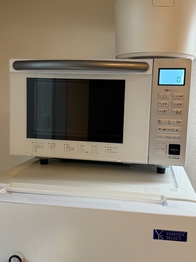 高年式✨オーブンレンジPPT-OV18-WH 2024年式　パンパシフィック ○美品 パンパシフィック オーブンレンジ PPIT-OV18-WH 2022年製