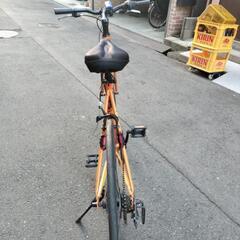 オレンジタイプクロスロードバイクの画像
