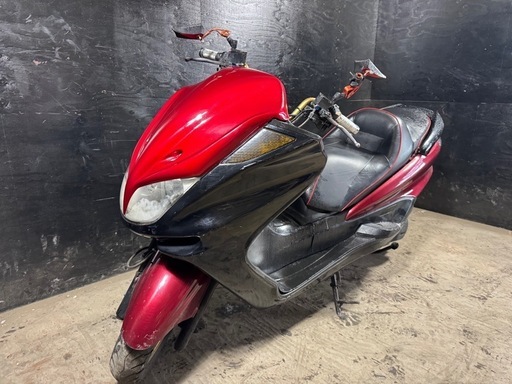 ★支払い総額4.8万円★走行テスト済み！定休日なし！ヤマハ マジェスティC250 SG03J 社外マフラー！スモークテールランプ！社外ハンドル！