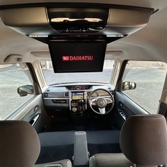 【販売終了】車検R9/2迄 フリップダウンモニター付き ダイハツ タントカスタム ターボの画像