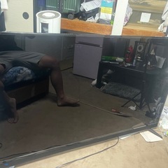電源入らない　58インチ　テレビ