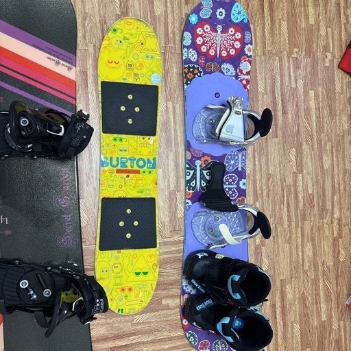 キッズ　バートン2本＋大人女性用