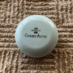 ケースのみ　サナ　グリーンアクネ　薬用パウダー　直径約5㎝