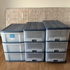 ※取引者決定　新規お問い合わせ受け付けません。3段引き出し３個セット