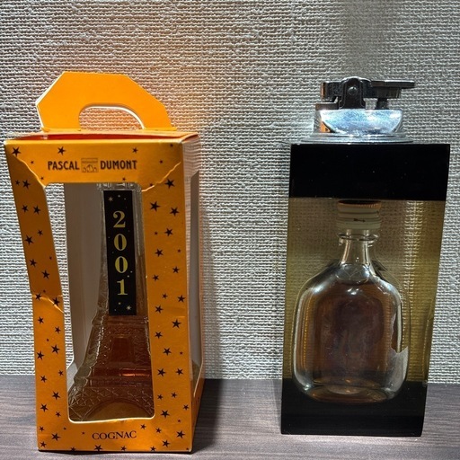 注目ショップ・ブランドのギフト 希少！廃番 パスカル (久保 Gold&Gold Whisky Nikka & デュモン Brandy