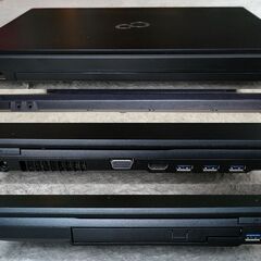 Windows11 富士通ノート Lifebook A576/RX i3-6006U 12GB SSD500GB