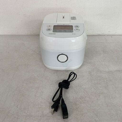 TOSHIBA東芝 IHジャー炊飯器（3合炊き）RC-5XL-W 2019年製