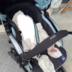 【取引中】ネムリエオート4キャスUF-750（シノープルグレーGL）A型ベビーカーNEMURIE UF750【airwave エアウィーヴ搭載の画像