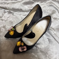 【値下げしました】ヒールブラック