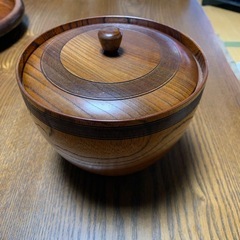 木製食器10点セット（お茶請け、盆など）の画像