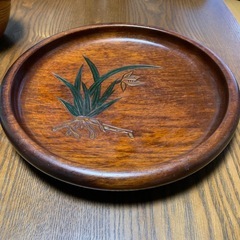 木製食器10点セット（お茶請け、盆など）の画像