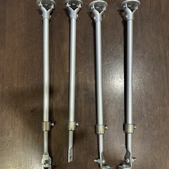 H型リブレールカーテンレールの画像