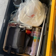 蜂の駆除　防護服　道具セットの画像
