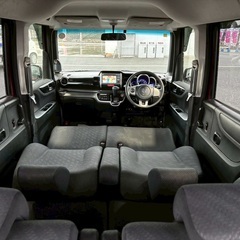 月々1.2万円〜分割払い可❗️ 車検2年付き！【名義変更代込み】大人気☆ホンダ N-BOXカスタム☆ステアリングスイッチ付き☆SDナビ付き☆走行中DVD見れます☆ETC付き☆便利なバックカメラ付き☆電動スライドドア☆ドラレコ付き☆純正アルミ☆スマートキー☆フルオートエアコン☆そのまま乗って帰れます❗️の画像