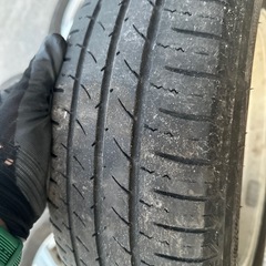 アルミホイールタイヤセット　4本　タイヤサイズ165/70R13の画像