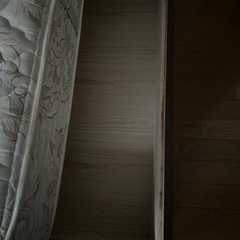 【無料 0円】シモンズ シングルベッド フレーム マットレスの画像