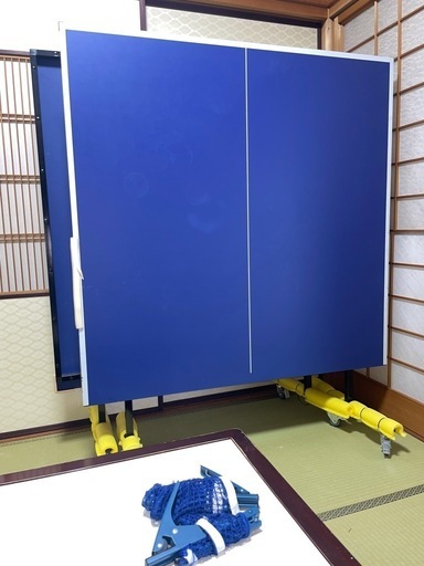 ティゴラ 卓球台 家庭用サイズ セパレート式移動キャスタ 一付 TR-2PG3049TTカテイ TIGORA 自主練習
